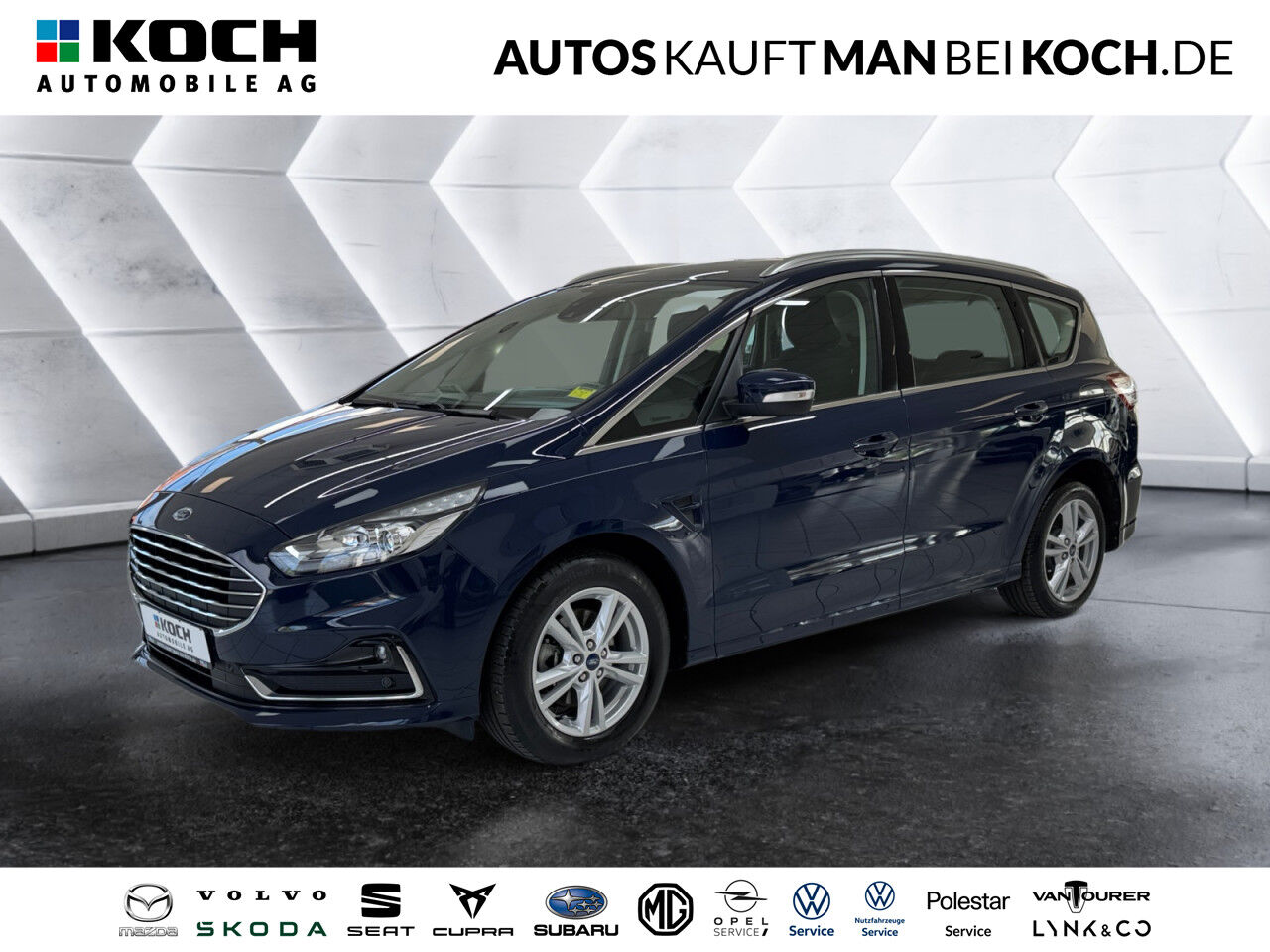 FORD S-Max 2.5 Hybrid Titanium LED PDC R-KAM AHK ACC