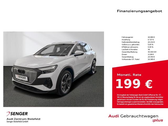 Audi Q4 e-tron MMI LED Audi connect Glanz-Paket Navi