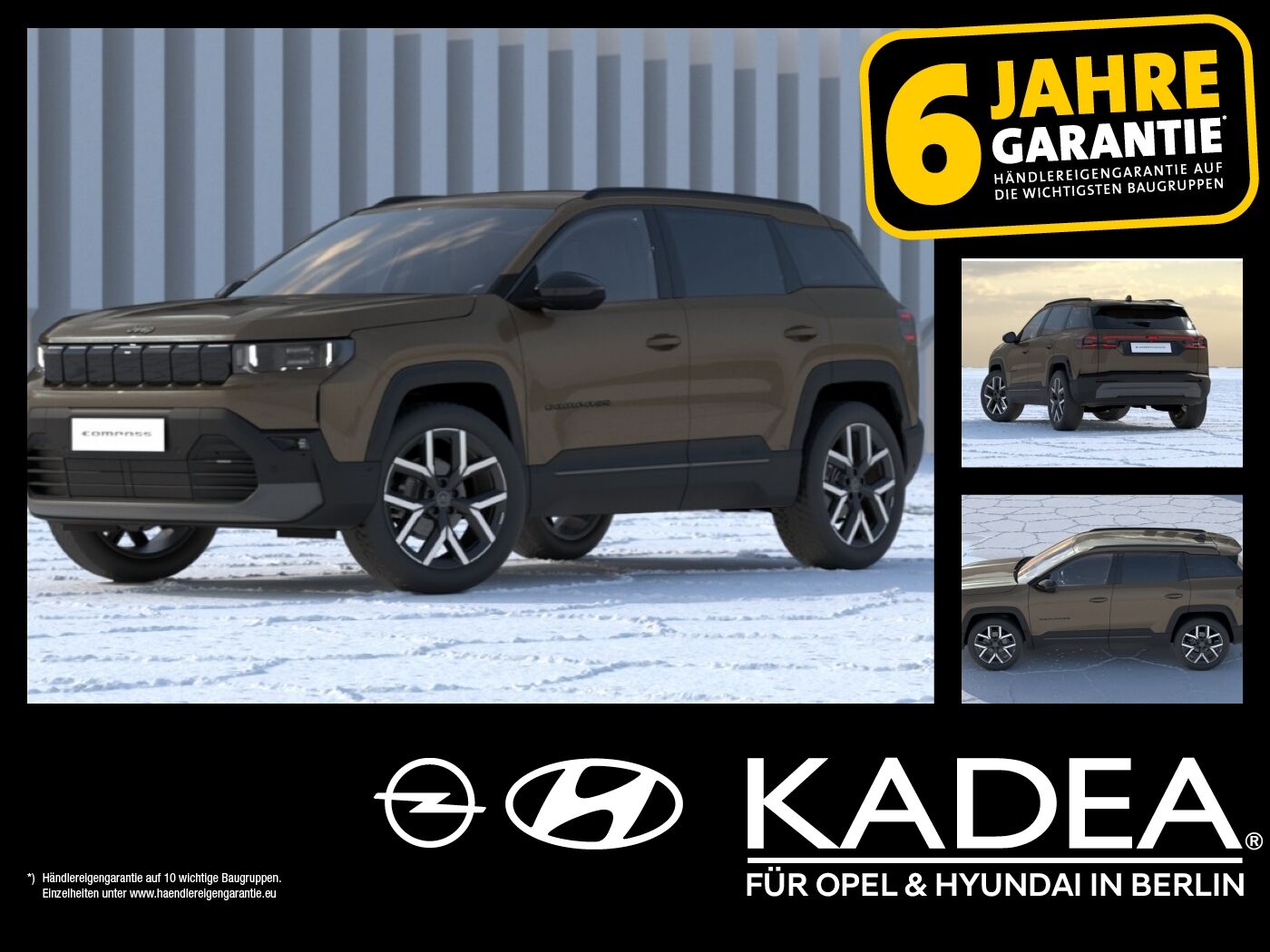 Jeep Compass New Elektro Kamera, elektr. Heckkl. PDC
