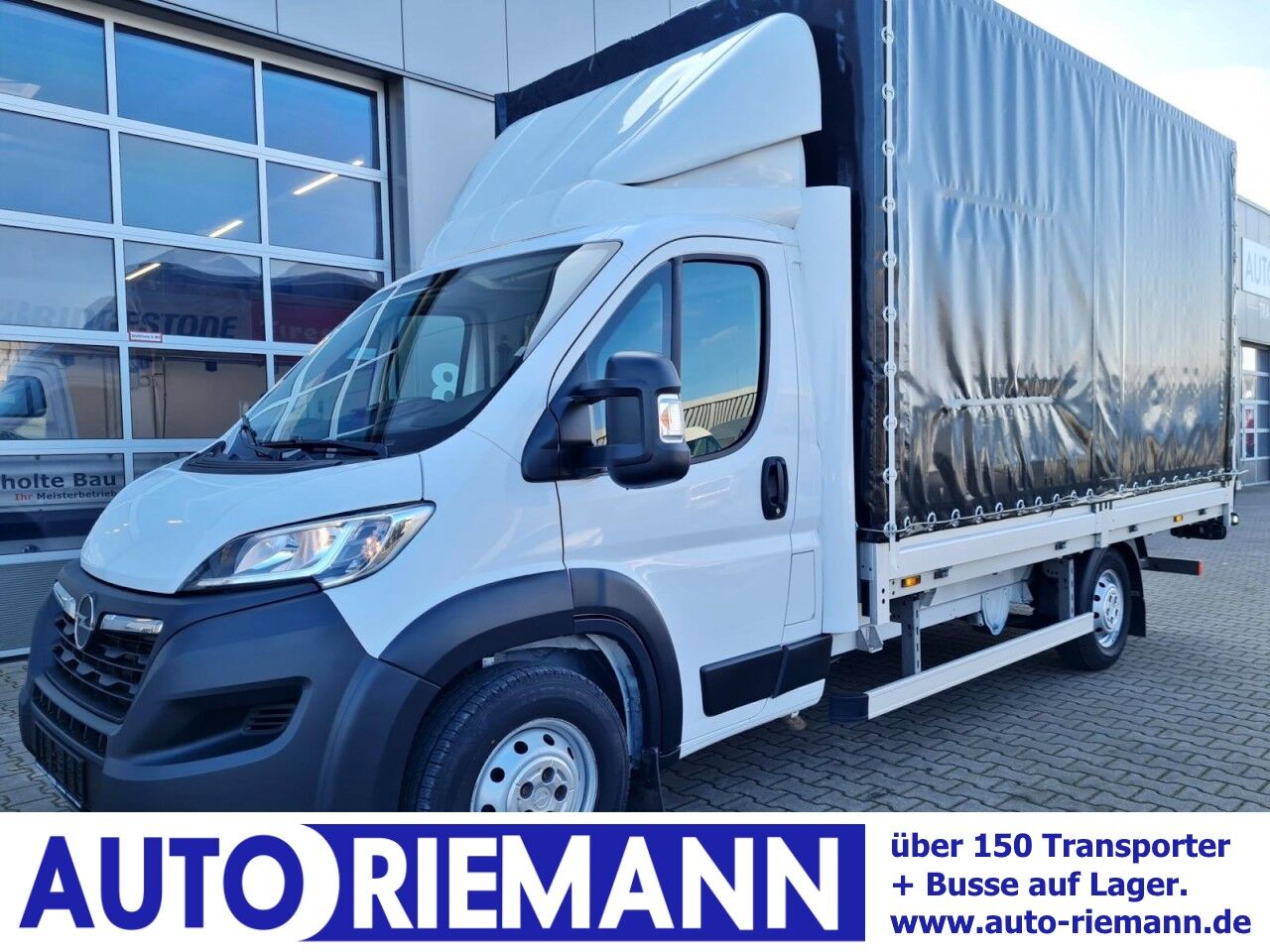Opel Movano Pritsche Schiebe Plane LBW LUFTFEDER TEMP