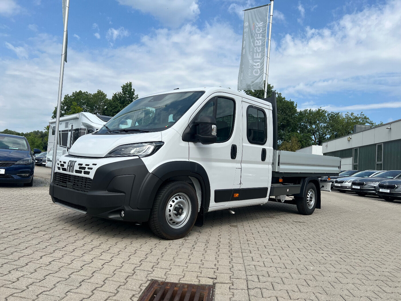 Fiat Ducato Pritsche Maxi L4 DK 180 35 *LED Navi AHK*
