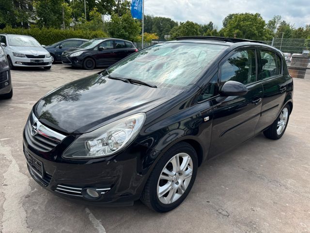 Opel Corsa D / Panorama-Dach
