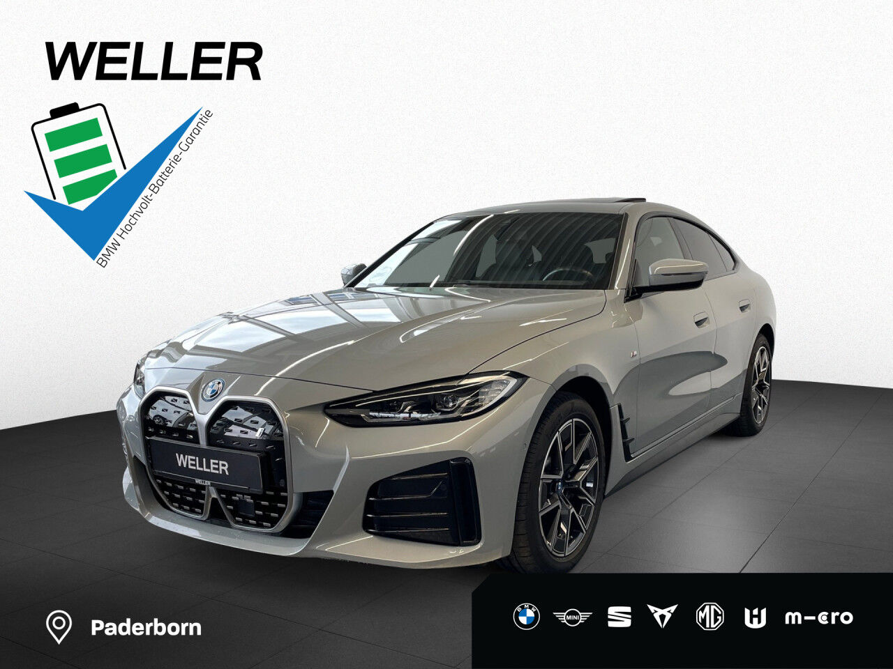 BMW i4 eDrive40 Gran Coupé M-Sport-Glasdach,ACC,HiFi
