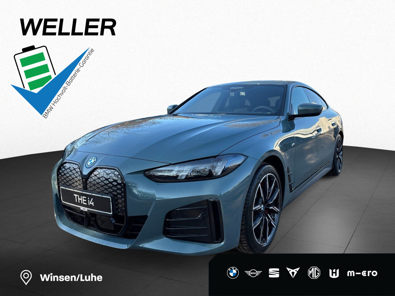 BMW i4 xDrive40 M Sport Pro, HUD, AHK, Adap. LED uvm.