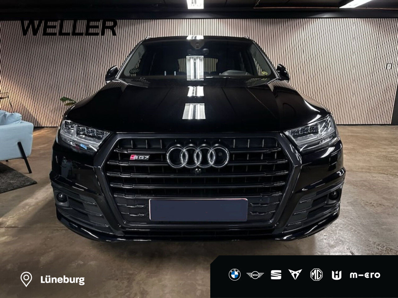 AUDI SQ7 4.0TDI quattro AHK,HuD,Pano,Nacht,Standhzg LED