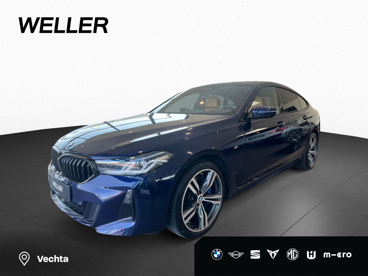 BMW 640d xDrive GT HUD RFK Laser B/W Pano. AHK 20