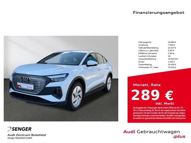 Audi Q4 e-tron Sportback 40 MMI LED Rückfahrk. AHK