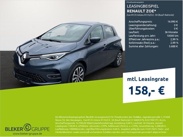 Renault ZOE R135 Intens R135/Z.E. 50 (Kauf-Batterie)
