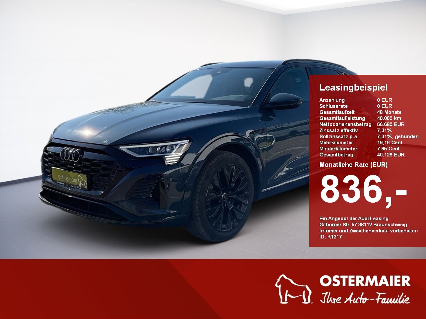 Audi Q8 e-tron S-LINE QUATTRO 50 340PS.MATRIX.NAVI.AH