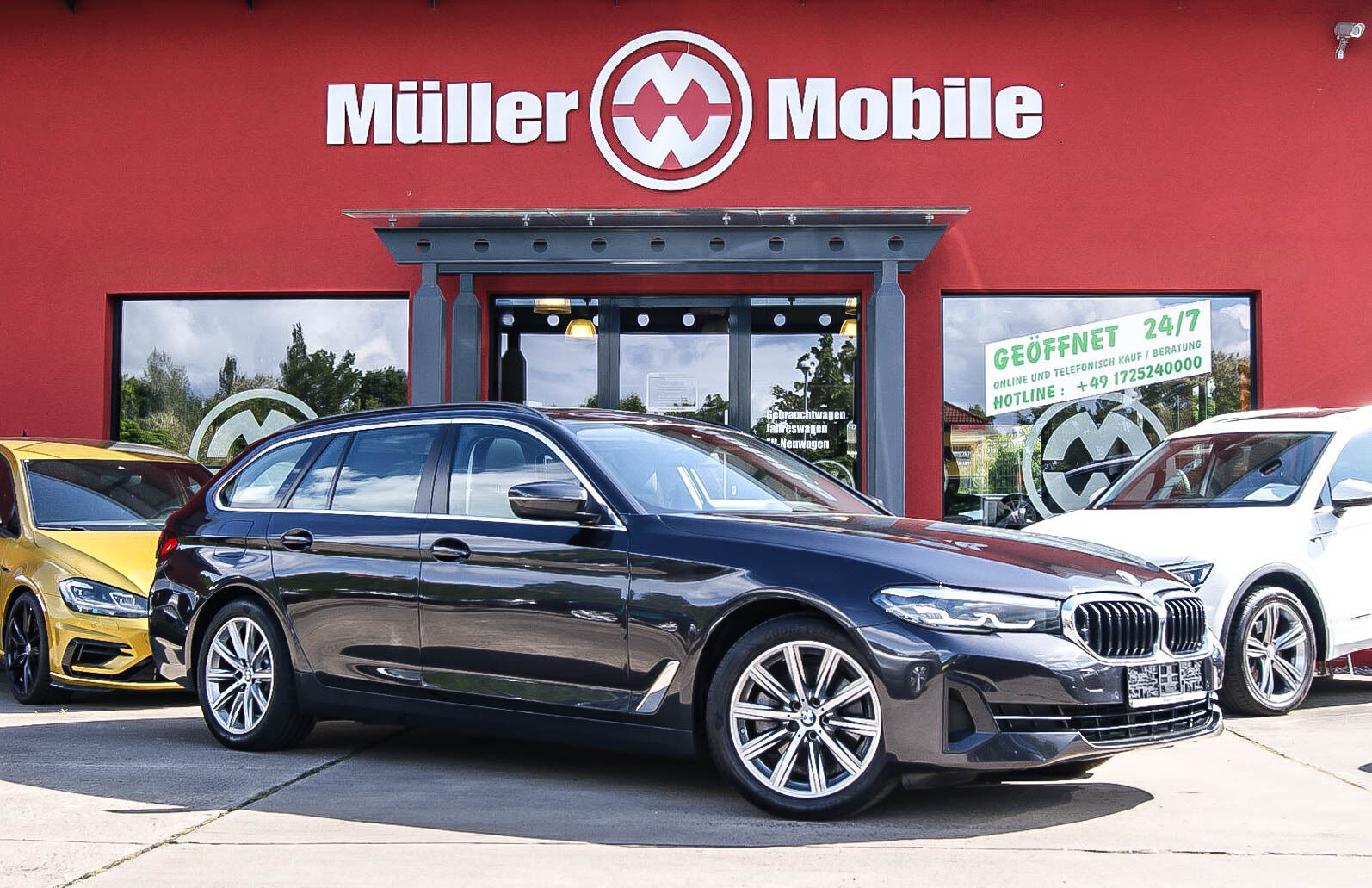 BMW 520 d Touring LEDER HEADUP PANORAMA KEYLESS