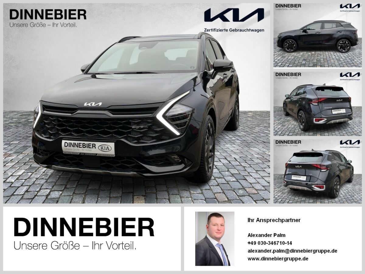 Kia Sportage GT-Line 1.6T AWD+Glasdach+360°+LED