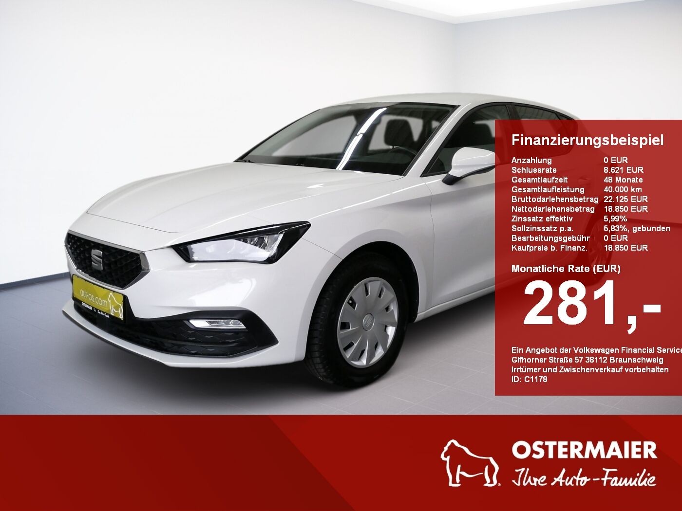 Seat Leon REFERENCE 1.0TSI 110PS GRA.LED.EL.FH.DAB+.U