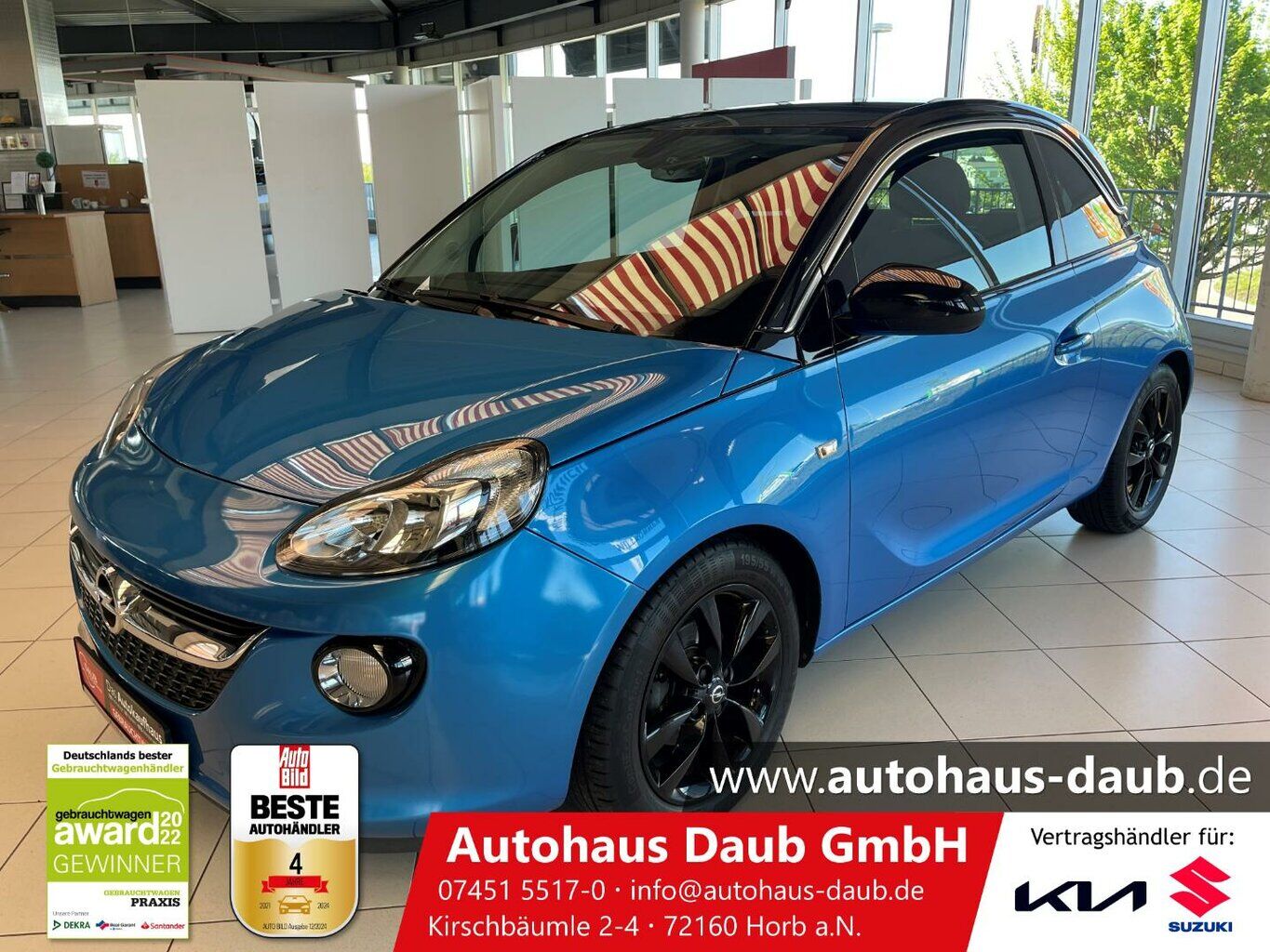 OPEL Adam 1.4 Jam ecoFlex S/S+Klima+Alu+Sitzheizung++