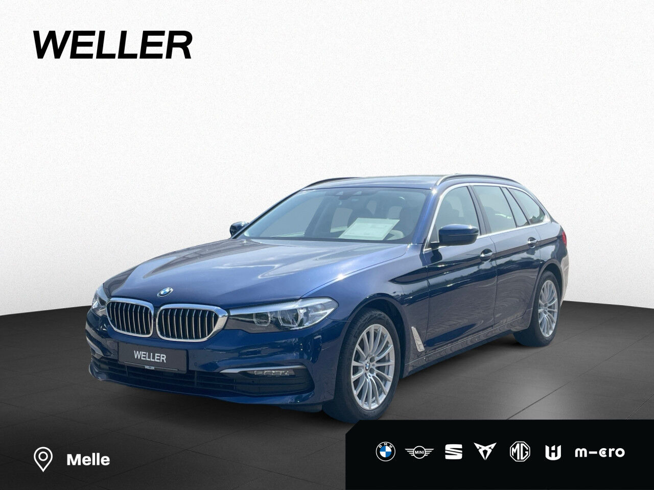 BMW 520d Touring HUD RFK DA LED SHZ LiveCPro keyless