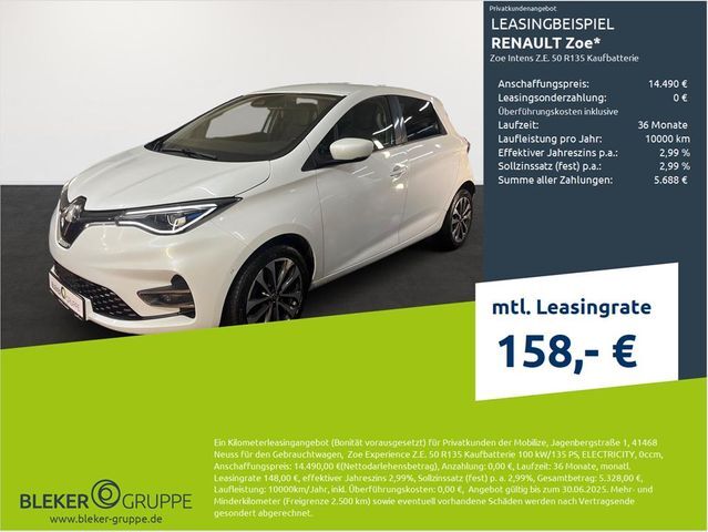 Renault ZOE Intens Z.E. 50 R135 Kaufbatterie