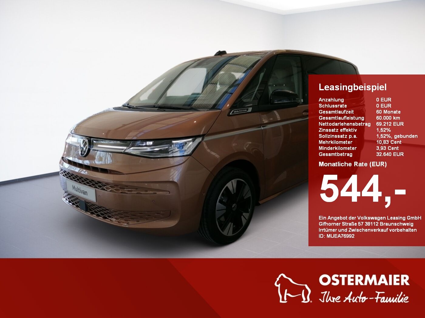 VW T7 Multivan Style KÜ 2.0TDI 150PS DSG 5J-GARANTI