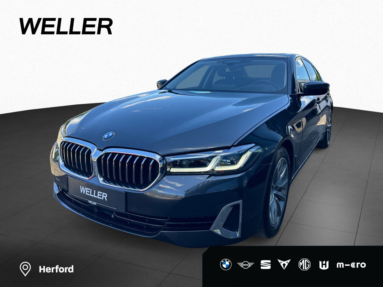 BMW 530d Luxury Laser DrAssPR PaAss HUD HiFi StHz