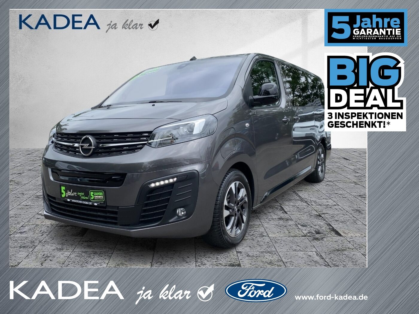 Opel Zafira Life Electric 75kWh L3 Elegance Panorama