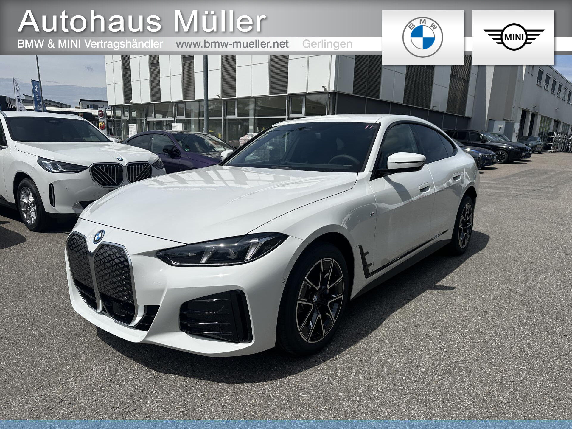 BMW i4 eDrive40 0,25% M Sport AHK ACC HiFi Keyless L