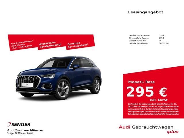 Audi Q3 35 TFSI advanced S line MMI Navi LED ACC AHK