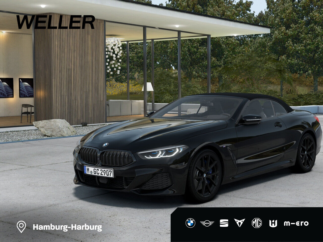 BMW 840i xDrive Cabrio M Sport Laser,B&W,DaProf,PA+