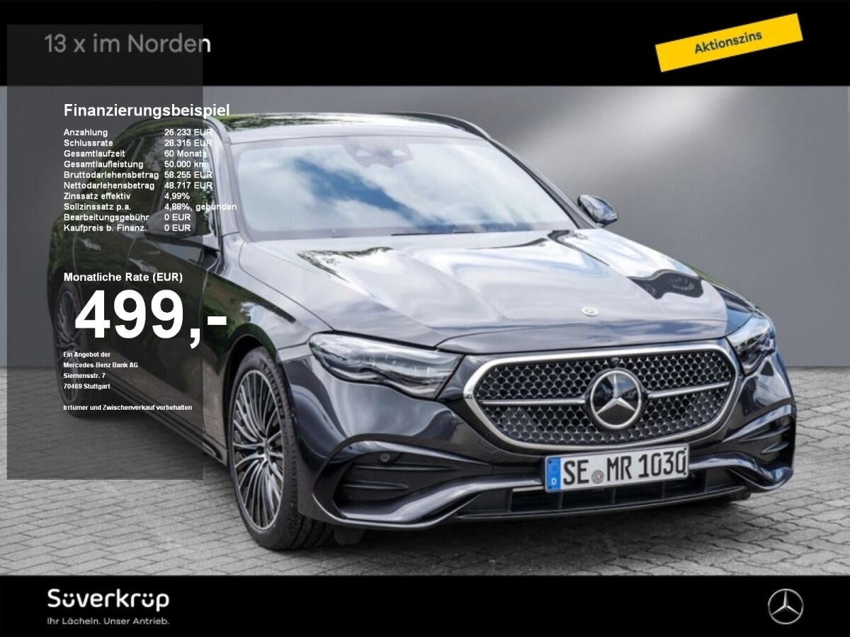 Mercedes-Benz E 220 d T AMG Night Burm4D 360 Standhz AHK HUD