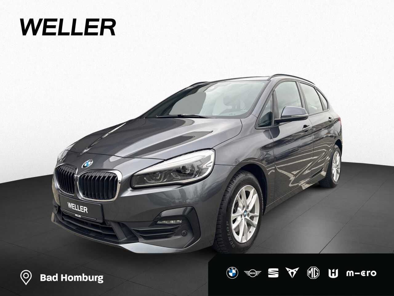 BMW 220d Active Tourer LED Navi Leder Parkass. Klima