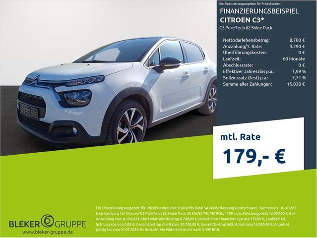 Citroen C3 PureTech 82 Shine Pack