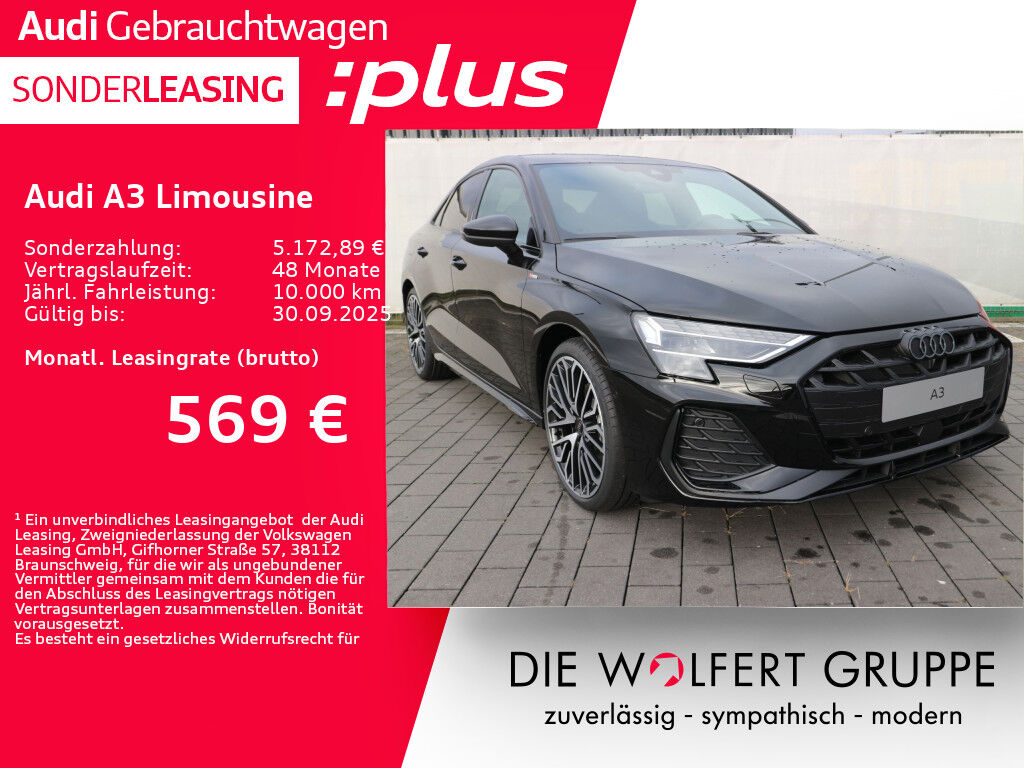 Audi A3 Limousine S line 35 TDI S tronic*AHK*NAVI*