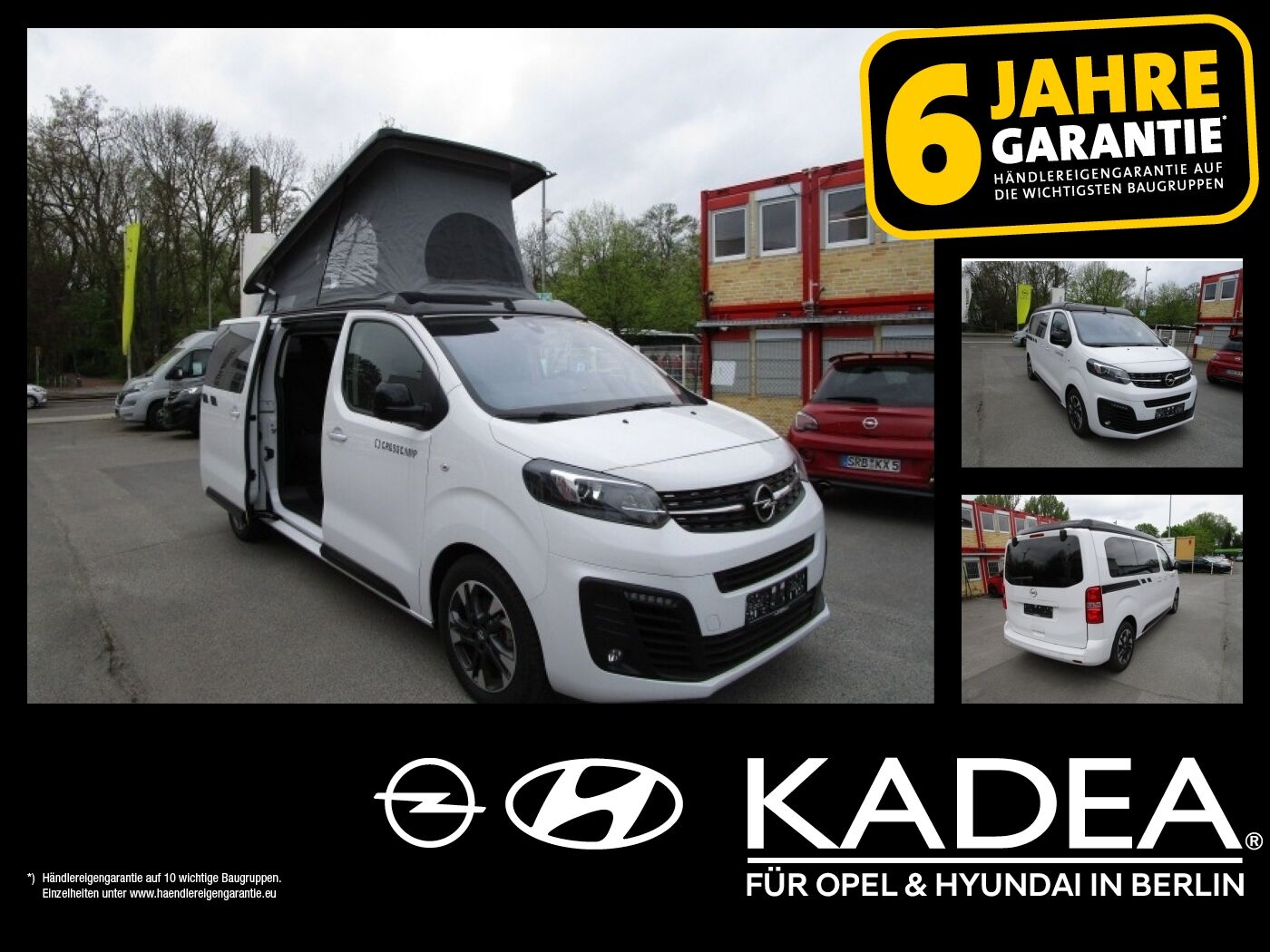 Opel Crosscamp Lite Zafira 2.0 AHK Kühlbox Standhzg