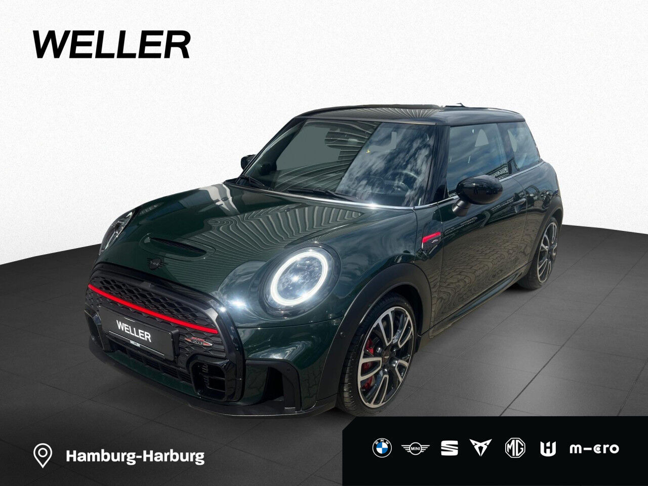 MINI John Cooper Works,Pano,DA,H/K,HUD,Leder,Navi,LED