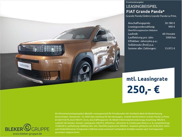 Fiat Grande Panda Elektro La Prima/WinterP/LED/Kamer