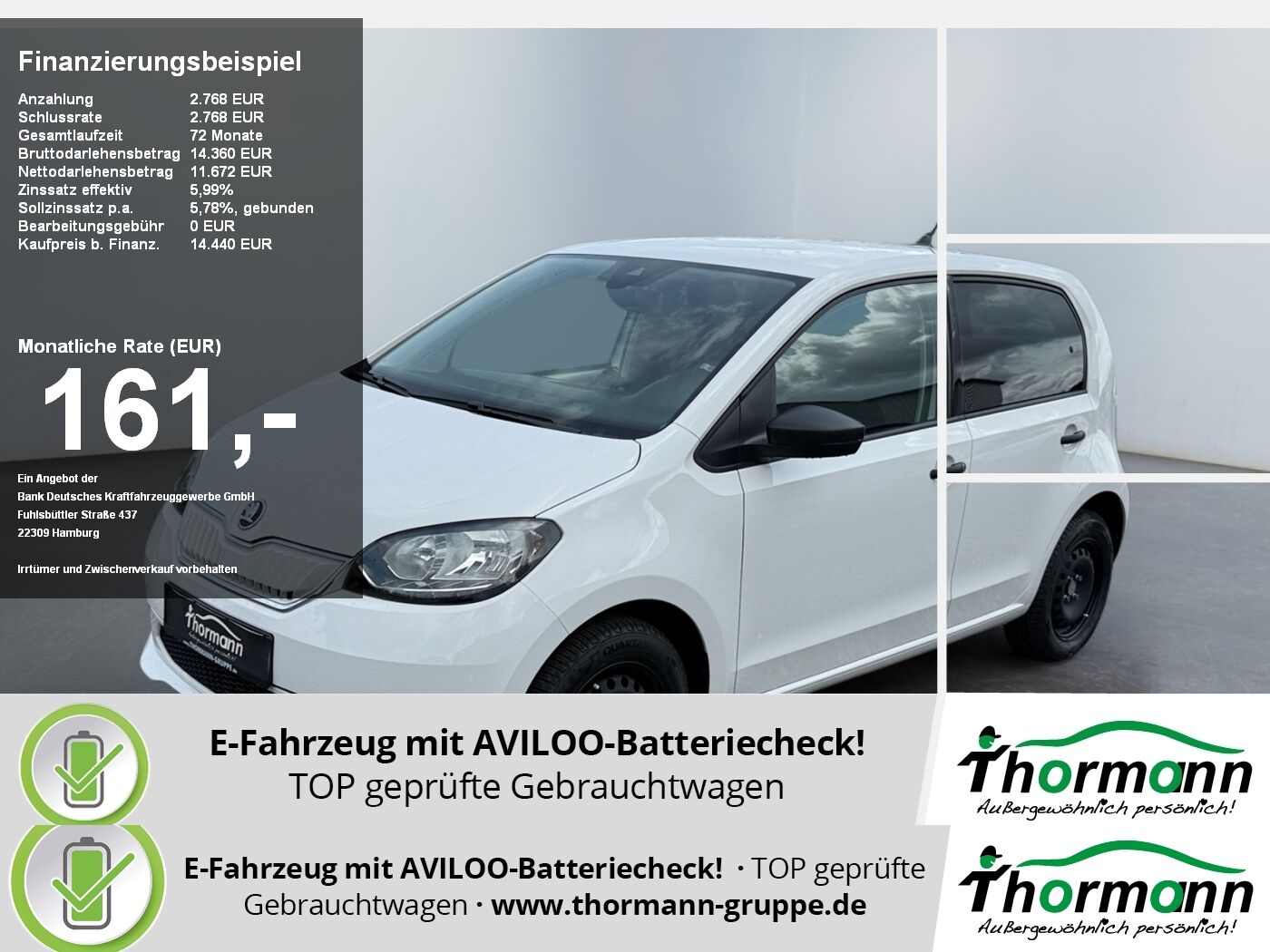 Skoda Citigo e iV Ambition Einparkhilfe,Sitzhz