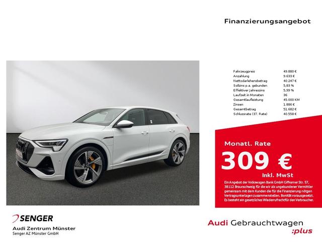 Audi e-tron S line Matrix Navi B&O AHK Assistenzpaket