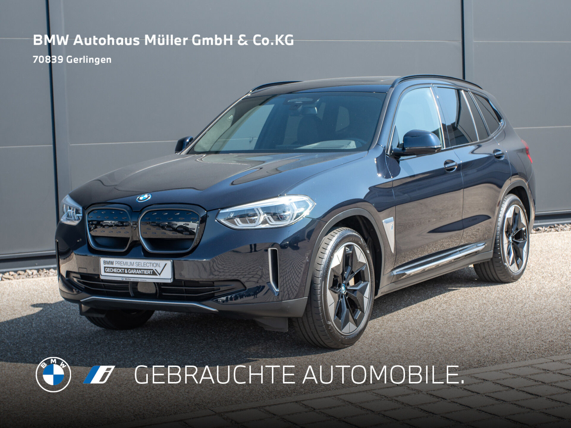 BMW iX3 Impressive AHK 360° GSD ACC HUD H/K Navi LED