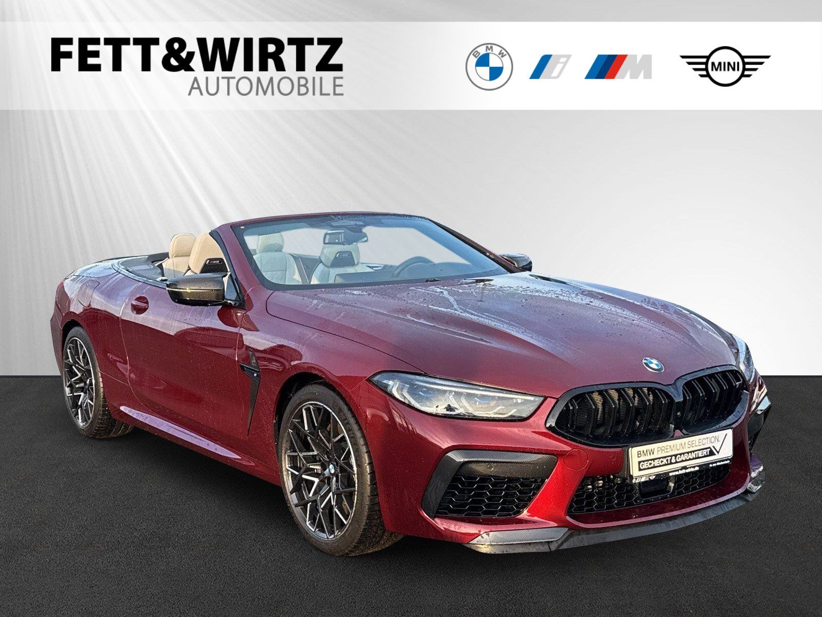 BMW M8 Cabrio Competition|TV+|DAProf.|Sitzbelüft.