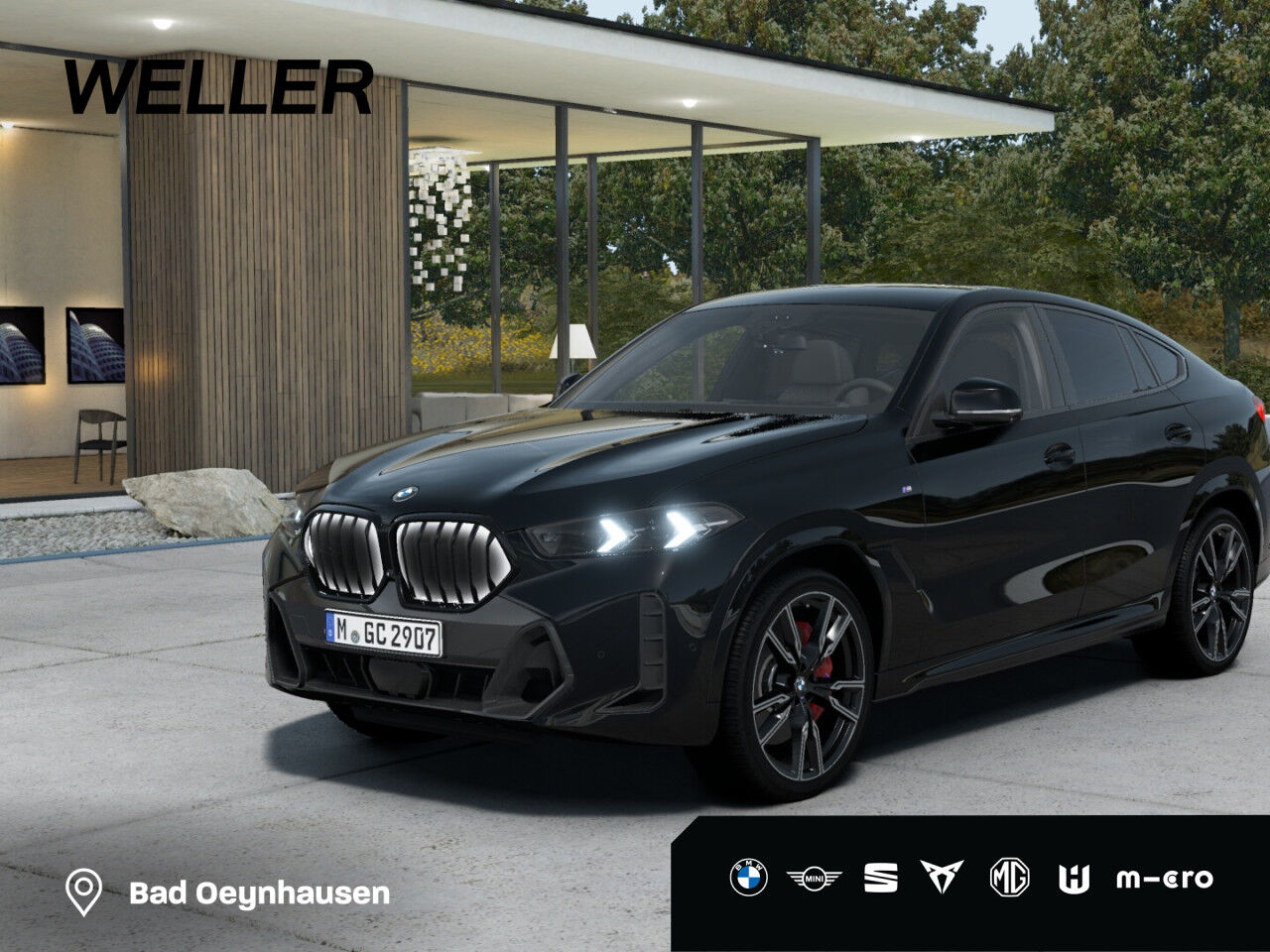 BMW X6 xDrive40d M Sport Sportpaket Bluetooth Navi LED