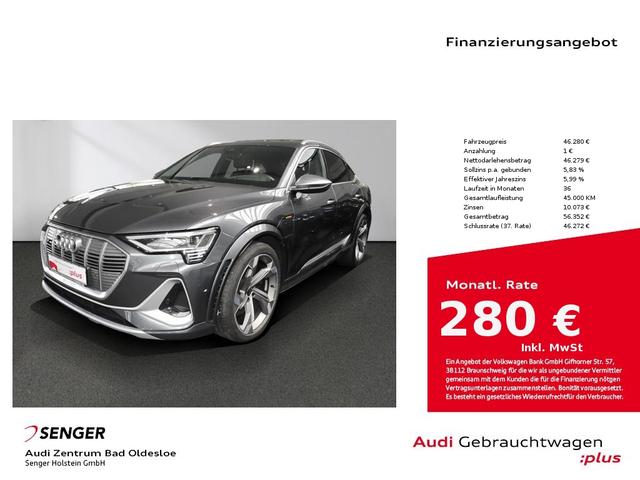 Audi e-tron S Sportback Pano AHK Navi B&O Matrix HuD