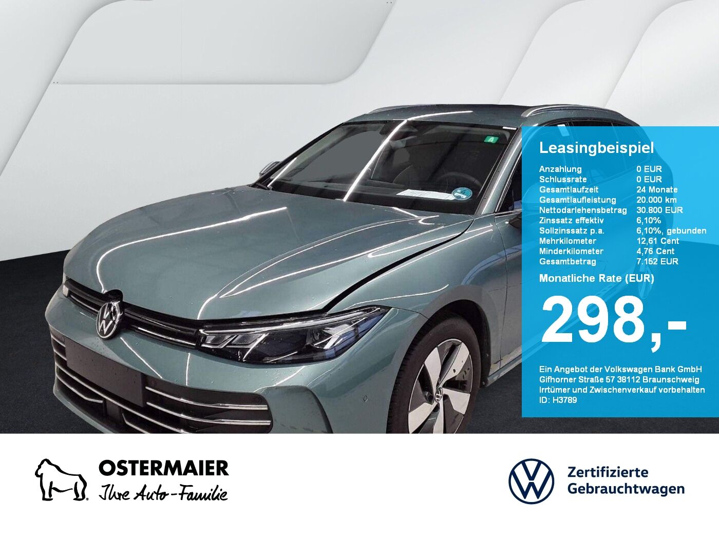 VW Passat Variant BUSINESS 1.5eTSI 150PS ACC.AHK.KA