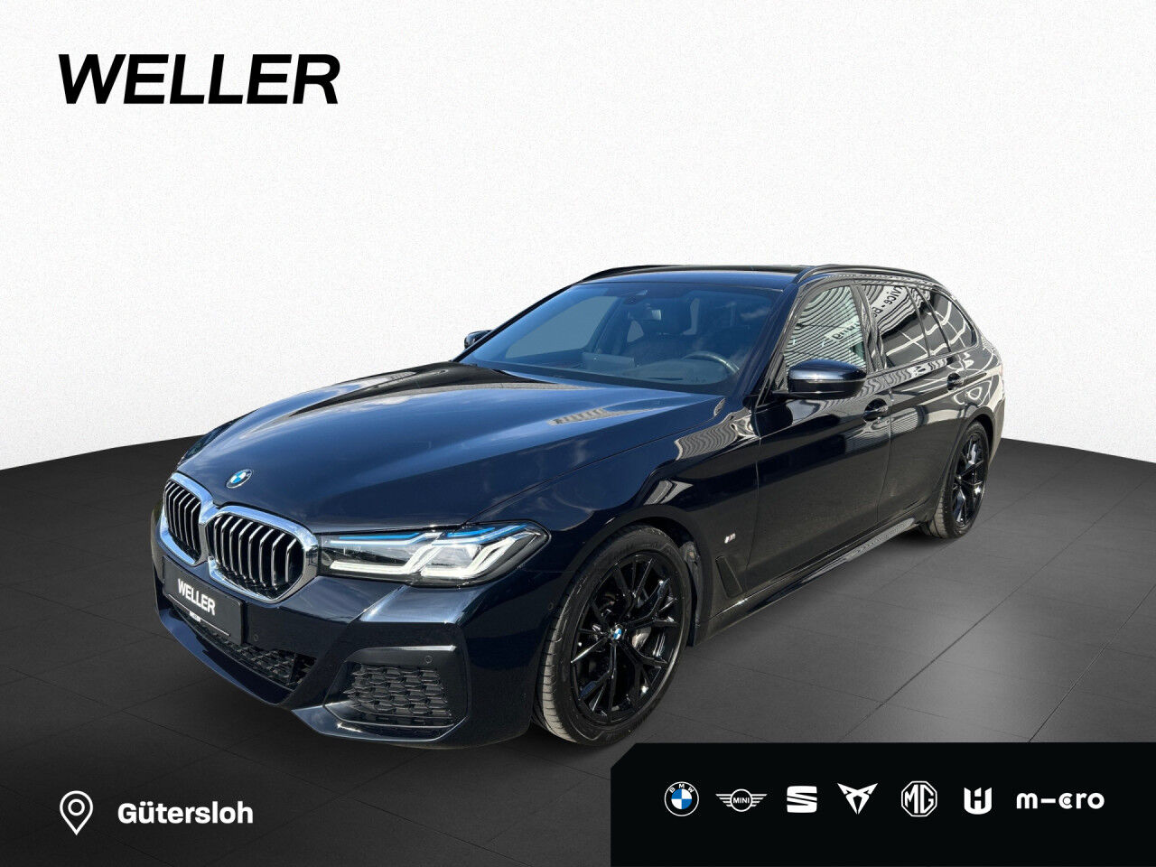 BMW 530d Touring M Sport HUD KAMERA LASER DAB LMR 19"