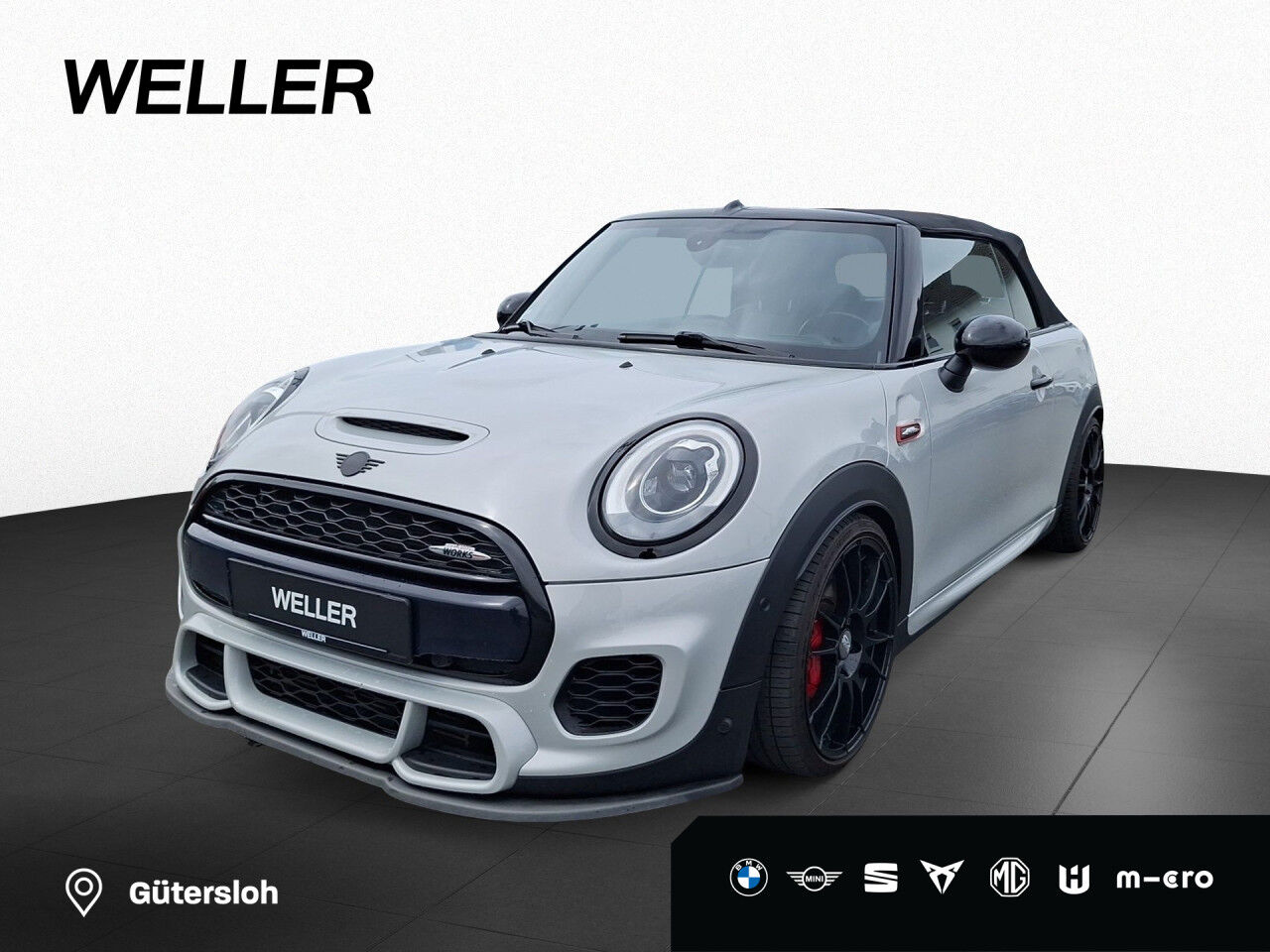 MINI JCW Cabrio HUD LED Kamera NAVI H/K Komfortzugang