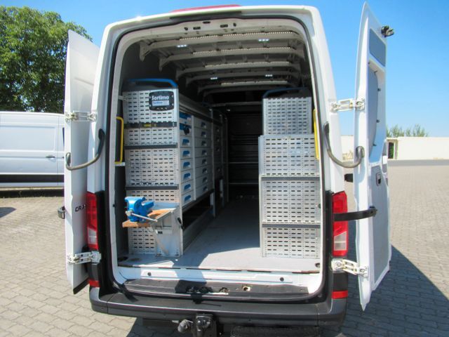VW Crafter Kasten 35+AHK+4 MOTION+WERKSTATTAUS...