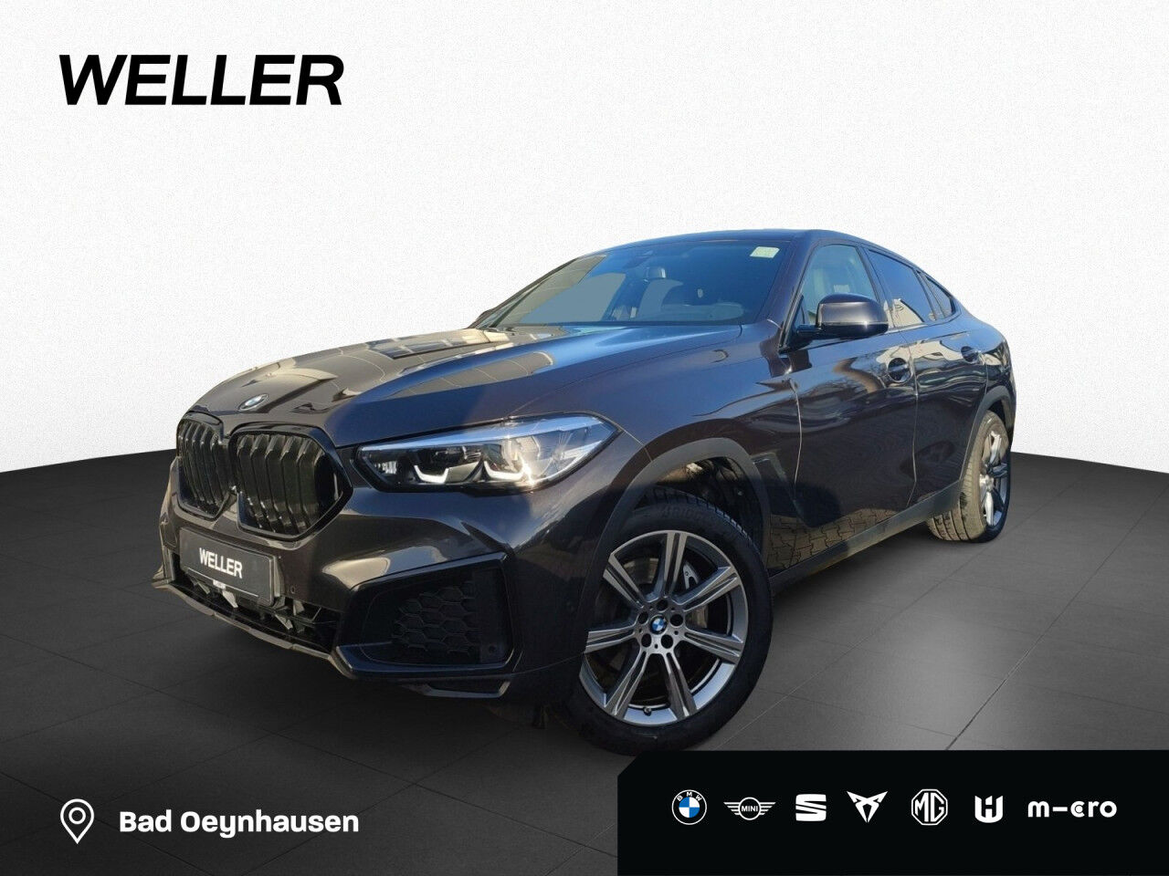 BMW X6 xDrive30d LiveProf Pano AHK ParkAssis DAB 20"