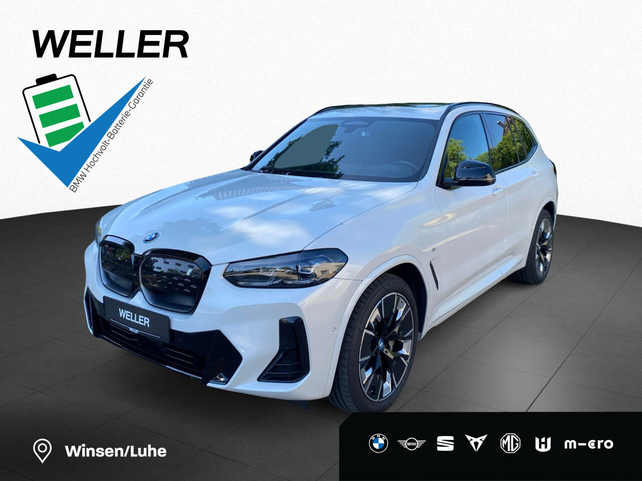 BMW iX3 M Sport DA-Prof,HUD,360°,H/K,Pano,AHK,20" LED