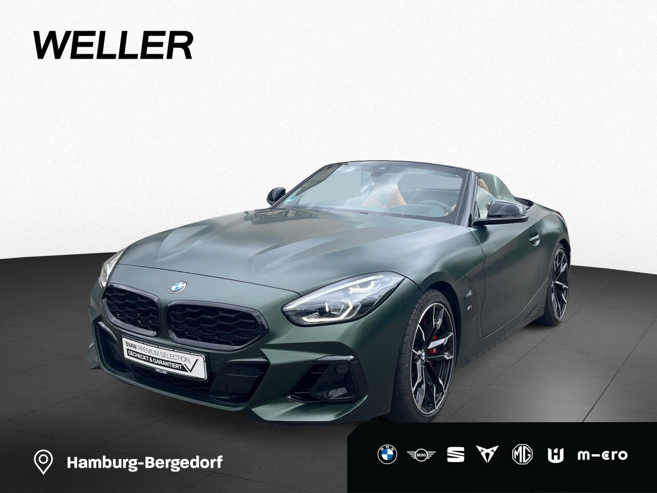 BMW Z4 M40i Schalter M-Sitze H/K HUD Memory 19"/20"