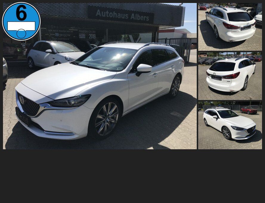 Mazda 6 Kombi SKYACTIV-D184 Sports-line mit Sportplus-P. AUTOMATIK Sports-Line