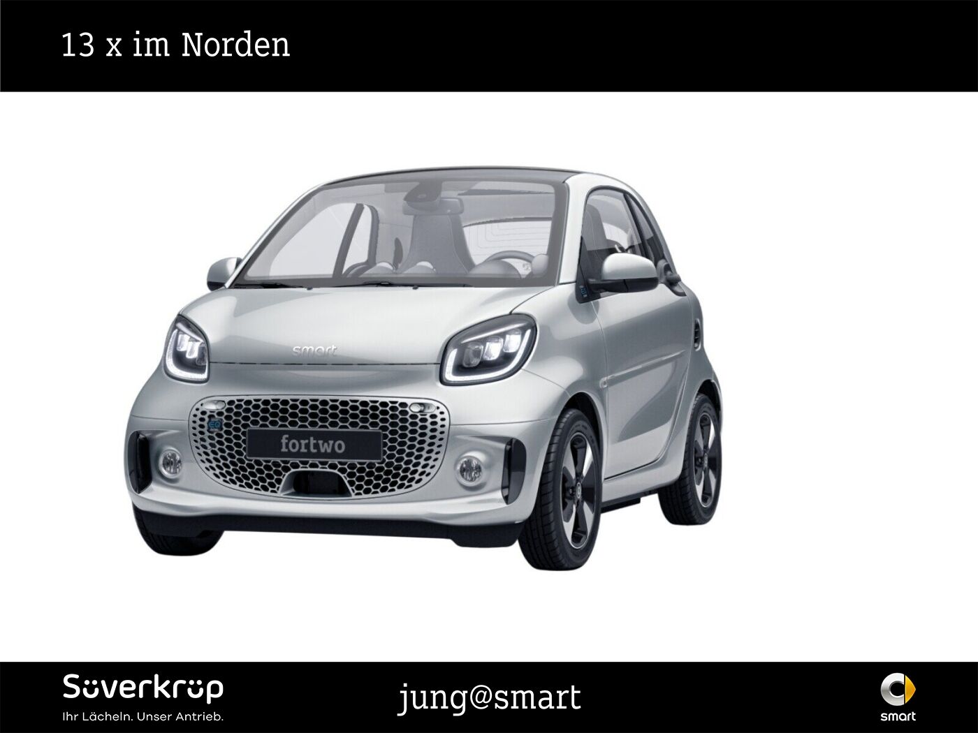 Smart EQ fortwo passion EXCLUSIVE PANO KAMERA 22KW