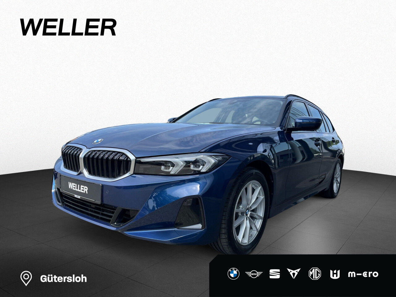 BMW 318i Touring DA Tempo PDC LiCo+ LED DAB Klimaaut