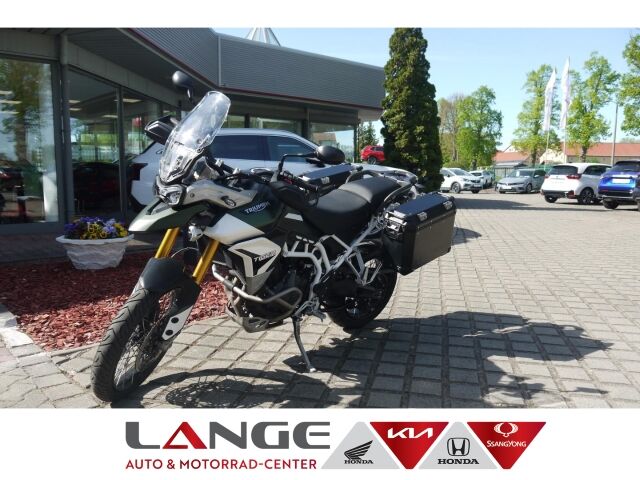 Triumph Tiger 900 Rallye Pro viel Zubehör