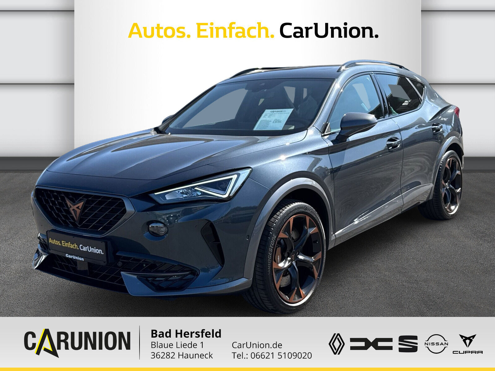 CUPRA Formentor VZ 2.0 TSI 4Drive 7-Gang DSG Panoramad